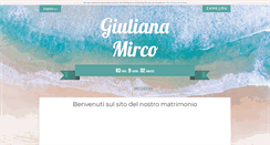 Desktop Screenshot of giulianaemirco.com